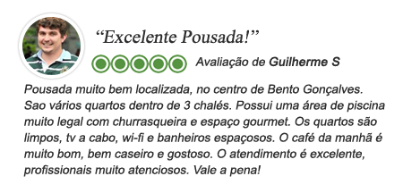 Avaliação TripAdvisor